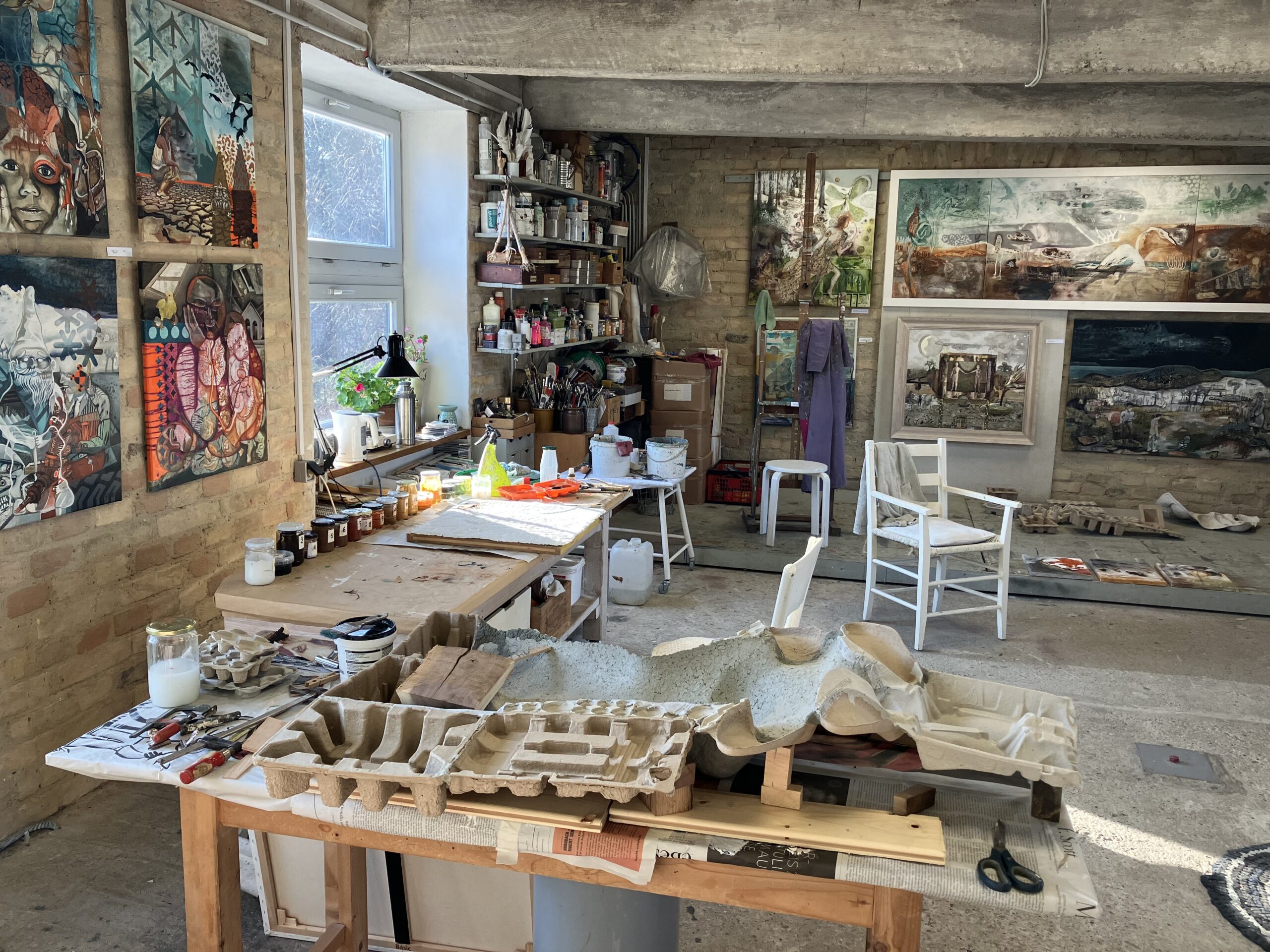 Atelier von Gertrud Birgfellner