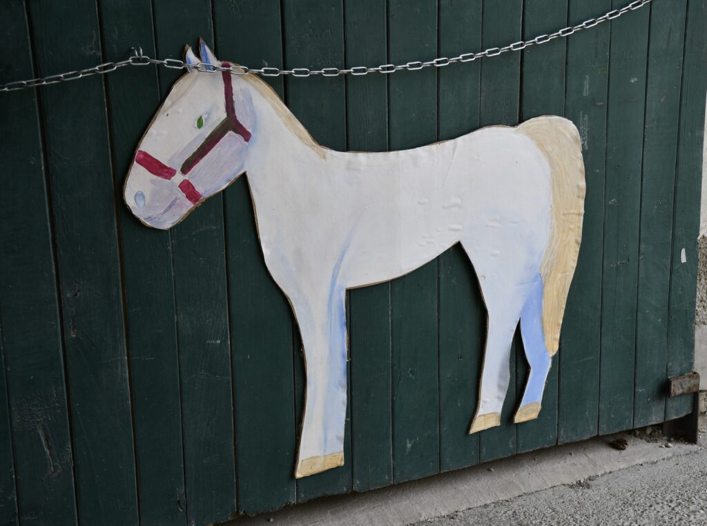 Malakademie gouache pferd