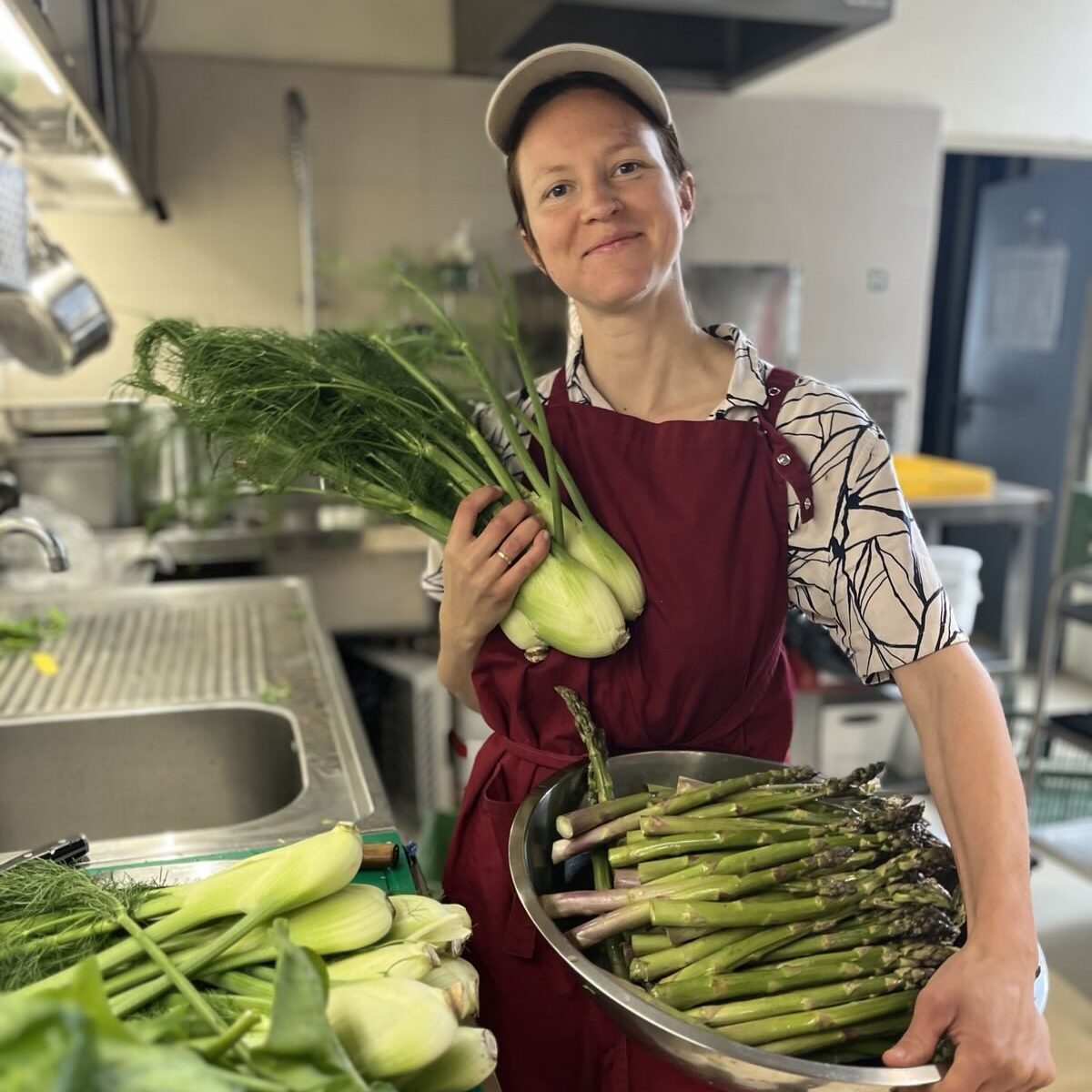 Spargel mit christina